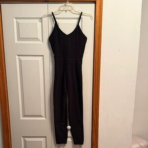 Old Navy Black Spaghetti Strap Jumpsuit